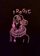 Load image into Gallery viewer, Tragic Clown Sweatshirt Black