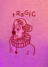Load image into Gallery viewer, Tragic Clown T-Shirt Pink