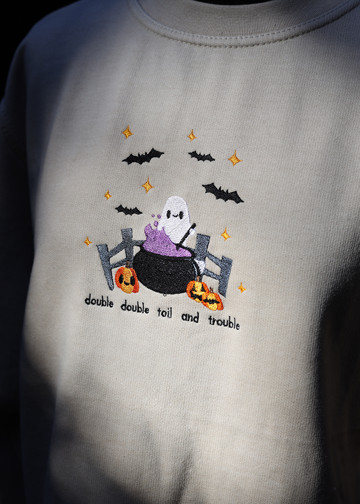 Toil and Trouble Halloween Sweatshirt