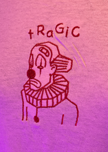 Load image into Gallery viewer, Tragic Clown T-Shirt Pink
