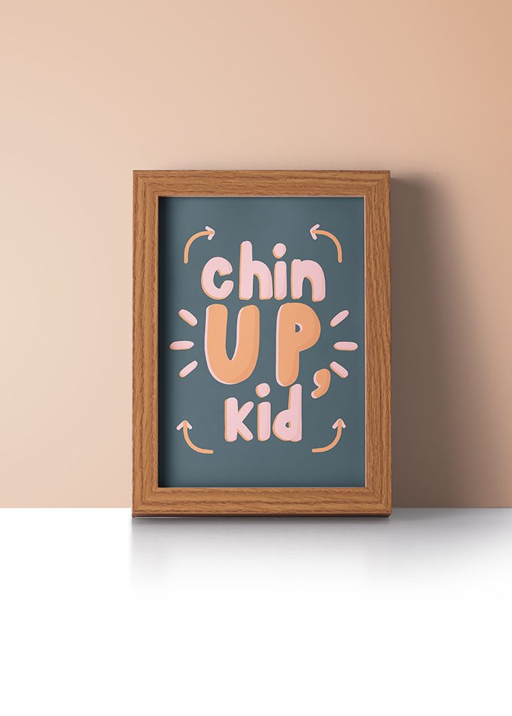 Chin Up, Kid Print (5x7)