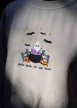Load image into Gallery viewer, Toil and Trouble Halloween Sweatshirt
