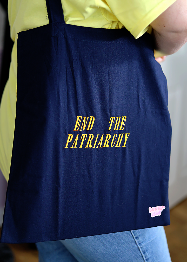 End The Patriarchy Tote Bag
