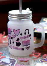 Load image into Gallery viewer, Reading Tropes Frosted Mug
